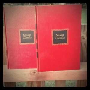1956 Grolier Classics set of 2